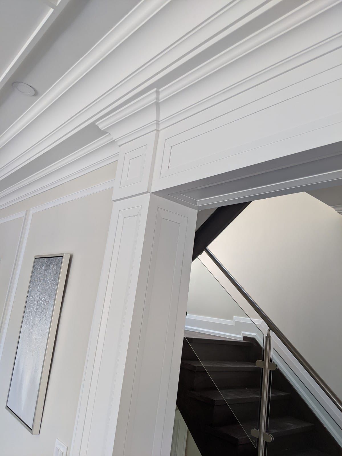 Stairs and railing renovation by VSS Construction Inc.